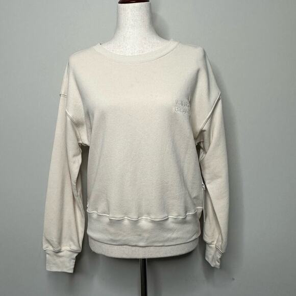 NWT | WellBeing + BeingWell | Goldie Sweatshirt | Bone White | XS - Picture 2 of 16